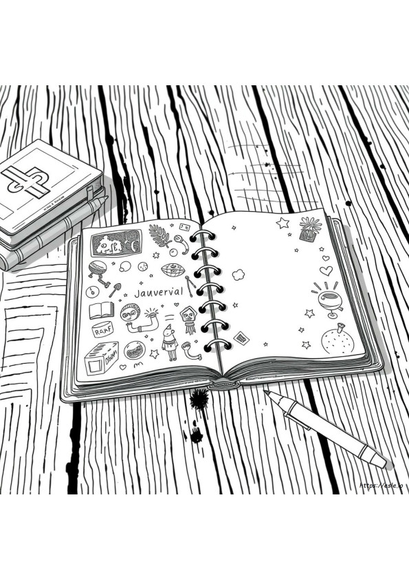 Wreck This Journal In Color Pages