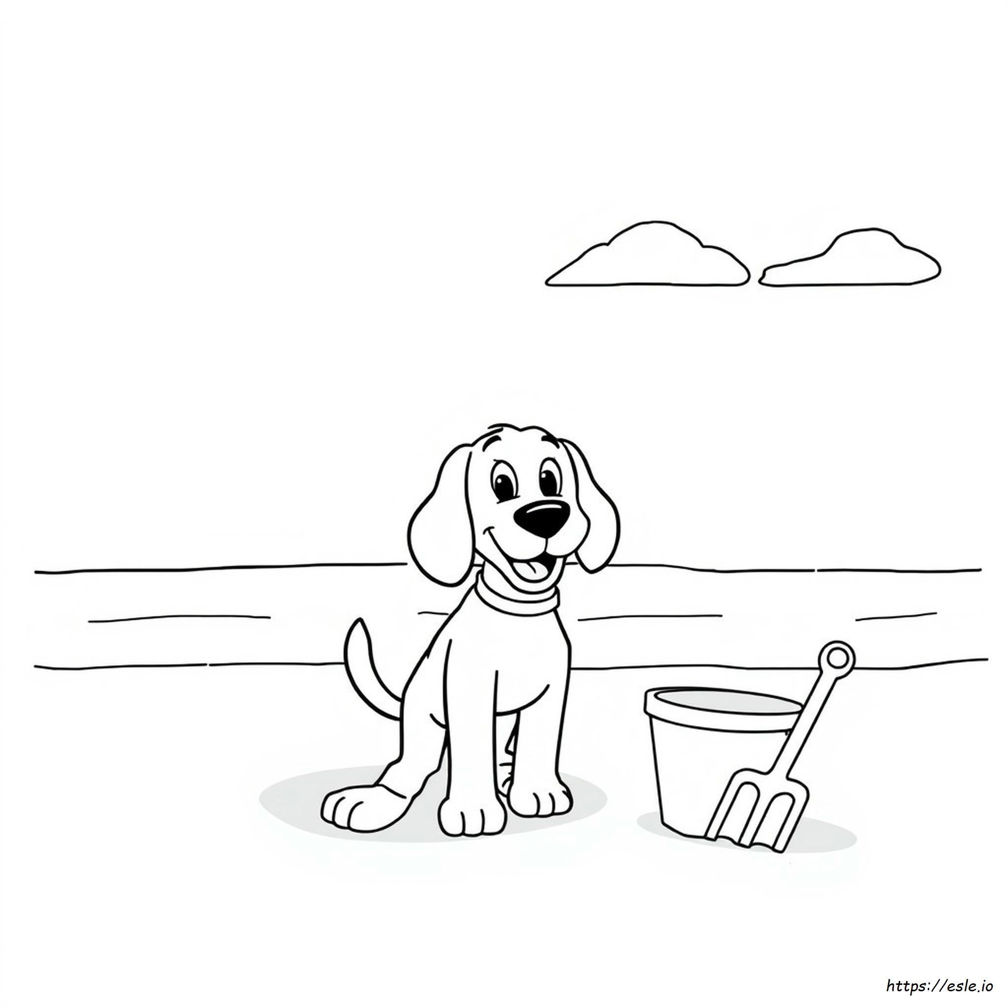 Coloriages De Clifford, Le Chiot