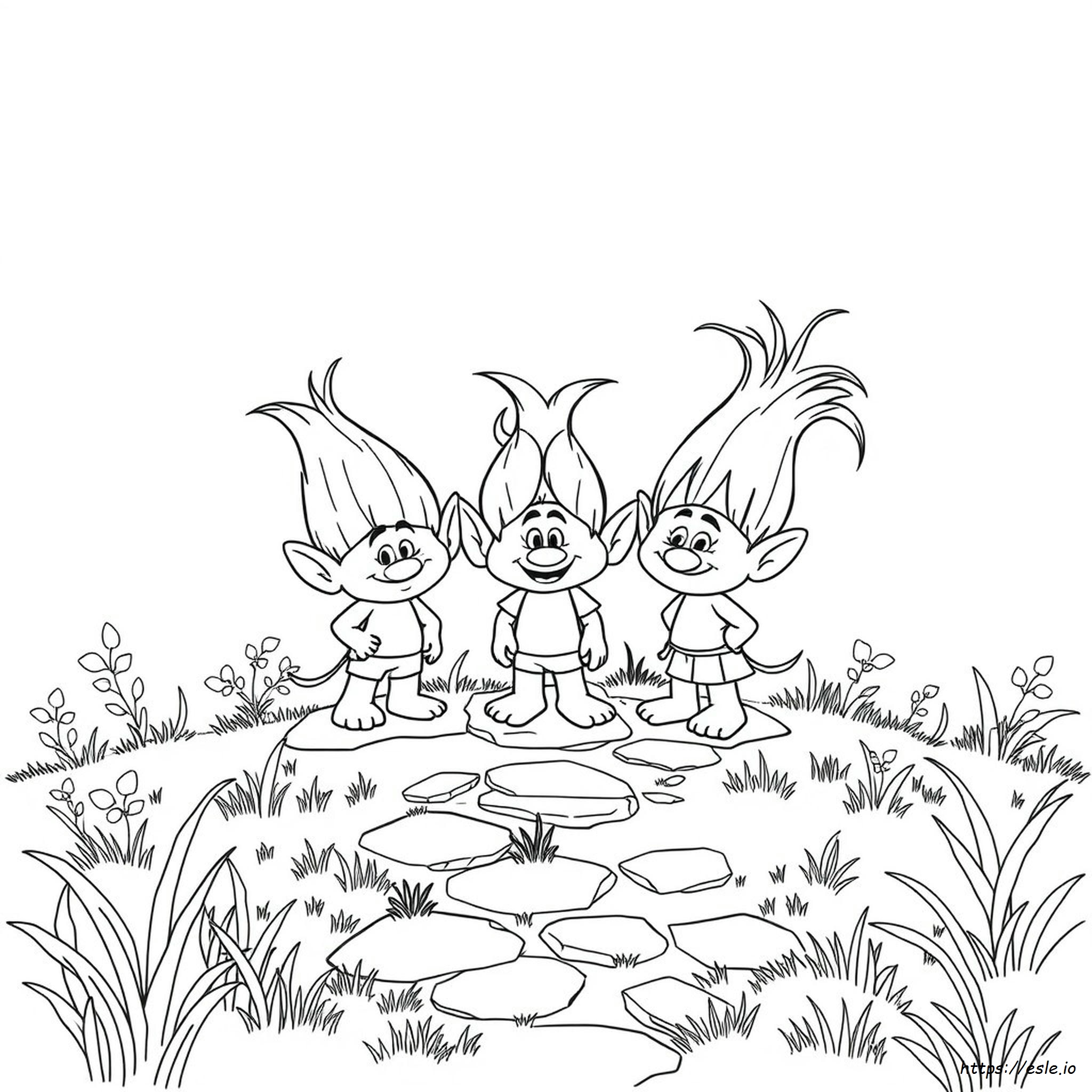 Kostenlose Trolls Ausmalbilder Zum Ausdrucken Pdf