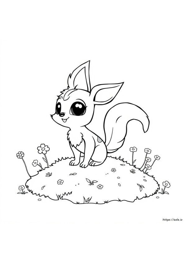 Chespin Para Colorear