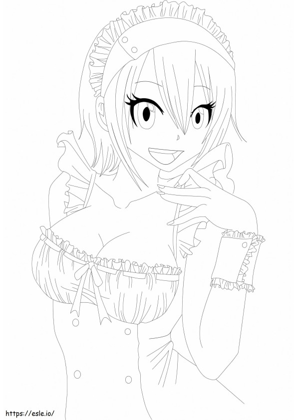 Lisanna Strauss A4 coloring page
