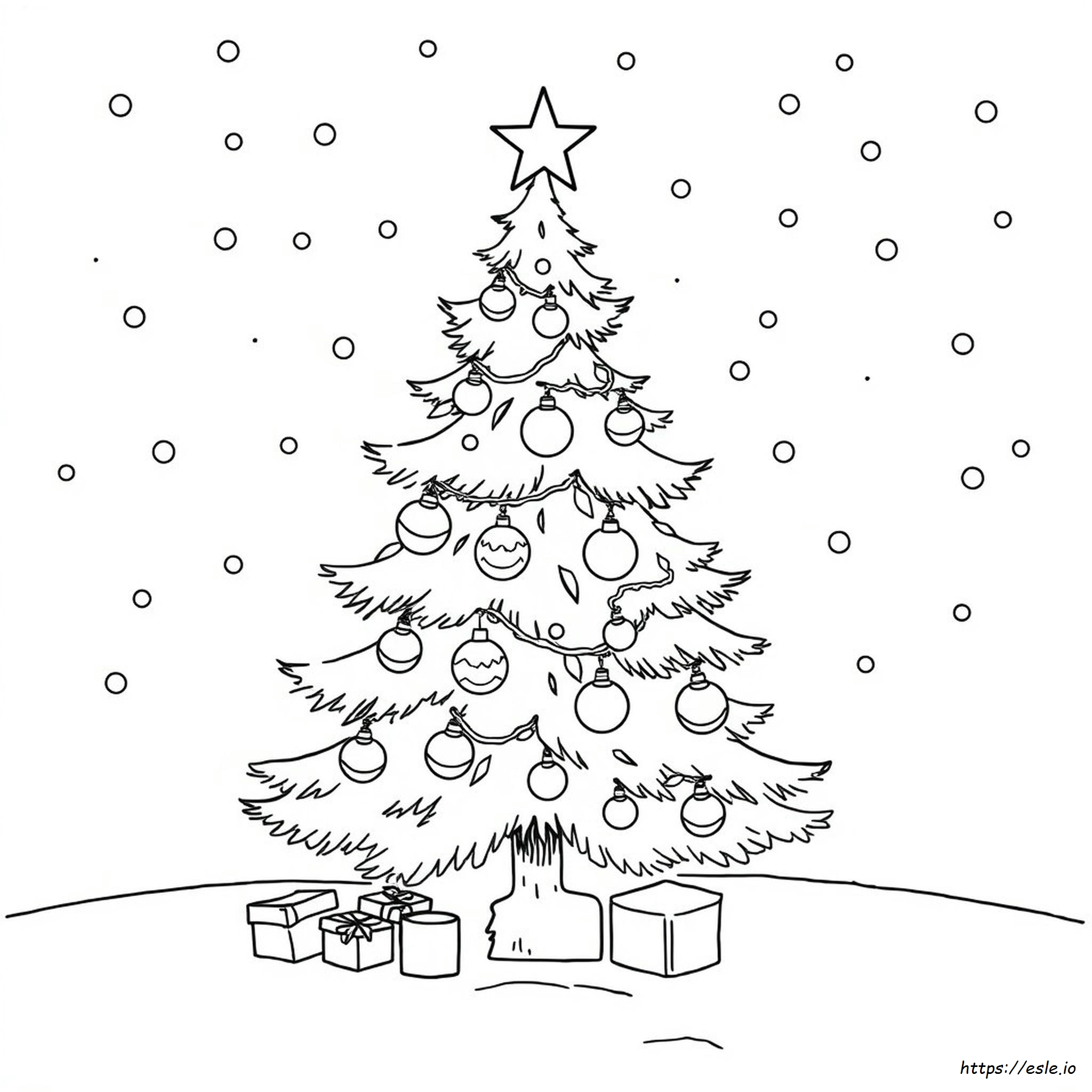 Páginas Para Colorear De Navidad