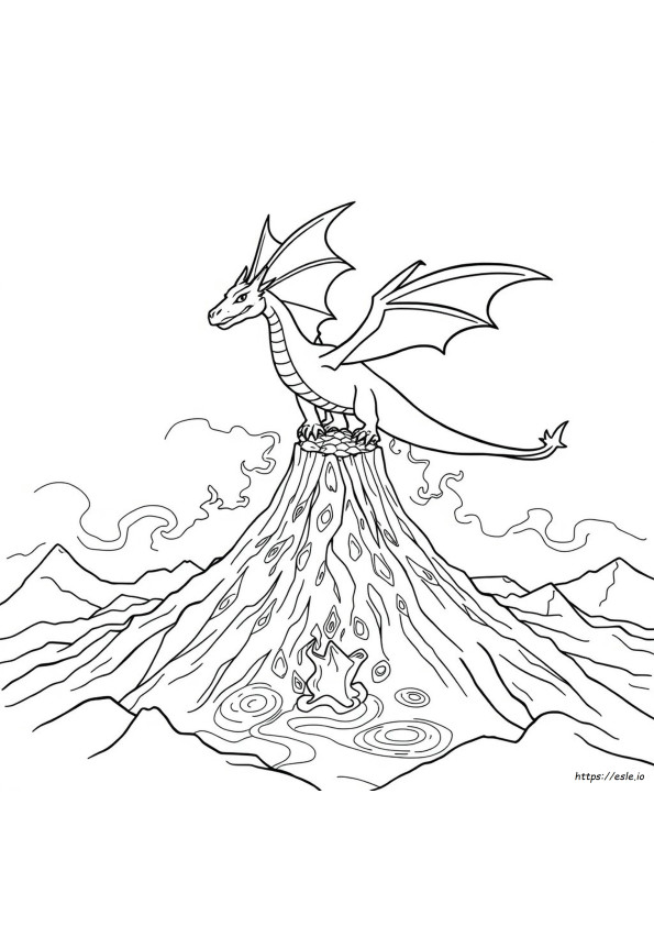 Dragons To Color And Print
