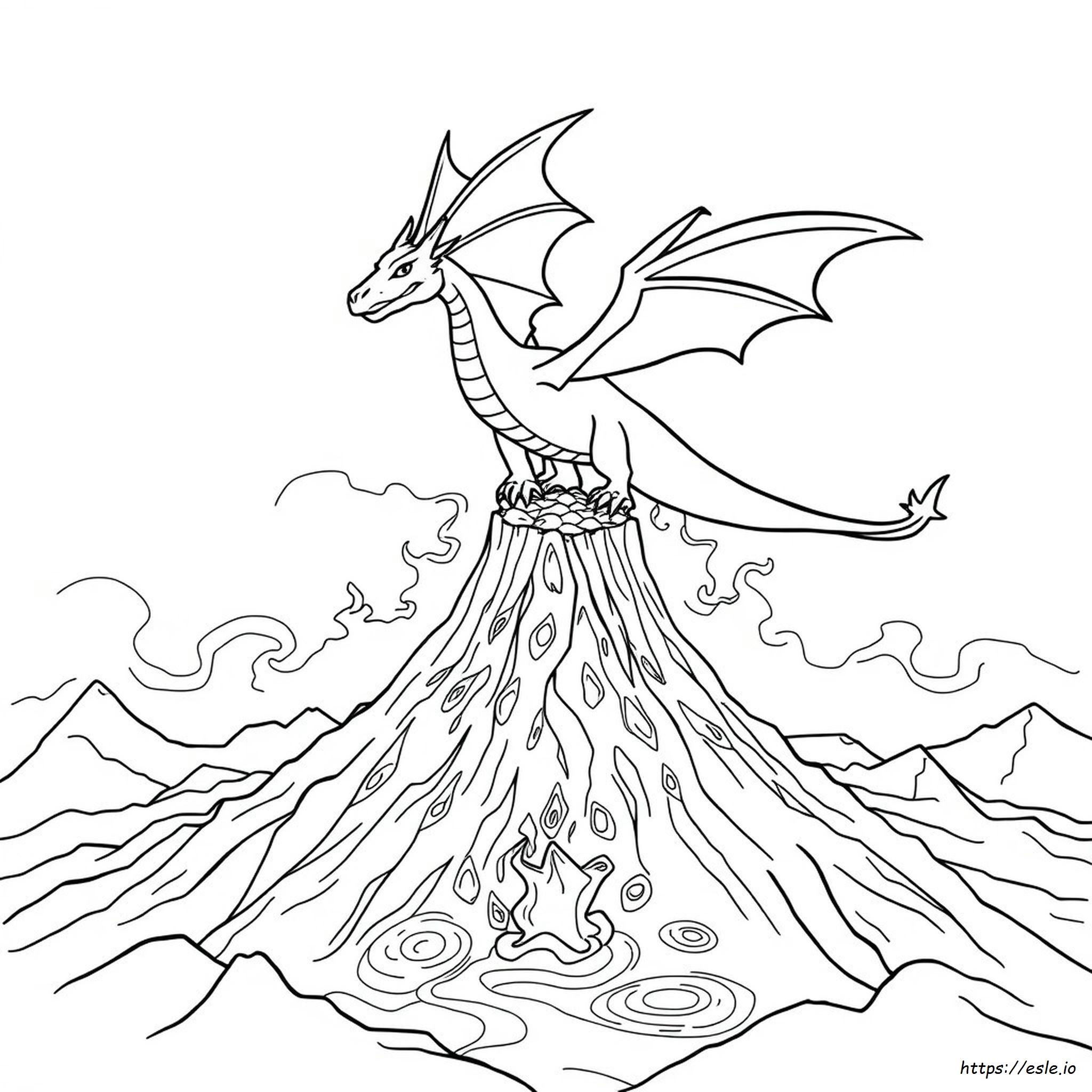 Dragones Para Colorear E Imprimir