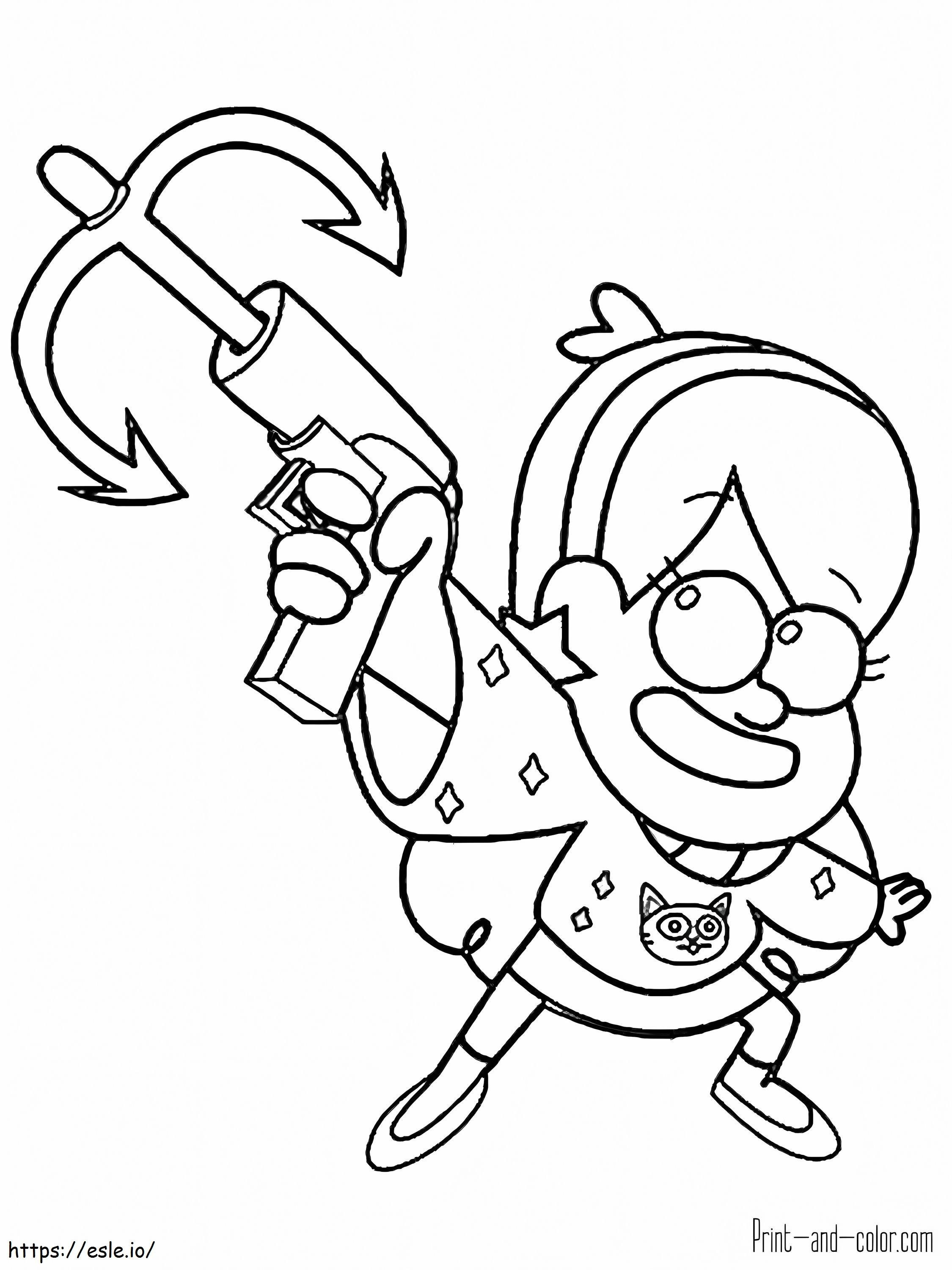 Gravity_Falls_002 coloring page
