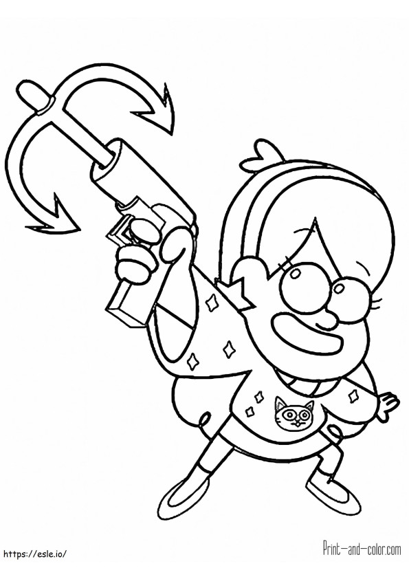 Gravity_Falls_002 coloring page