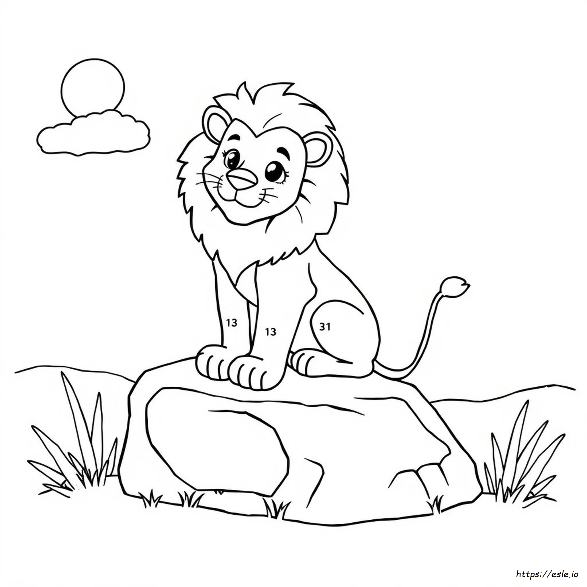 Free Printable Color By Number Coloring Pages For Kids