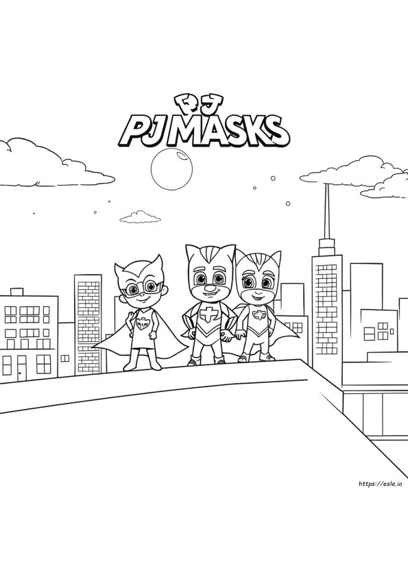 Pj Masks Ausmalbilder Zum Ausmalen