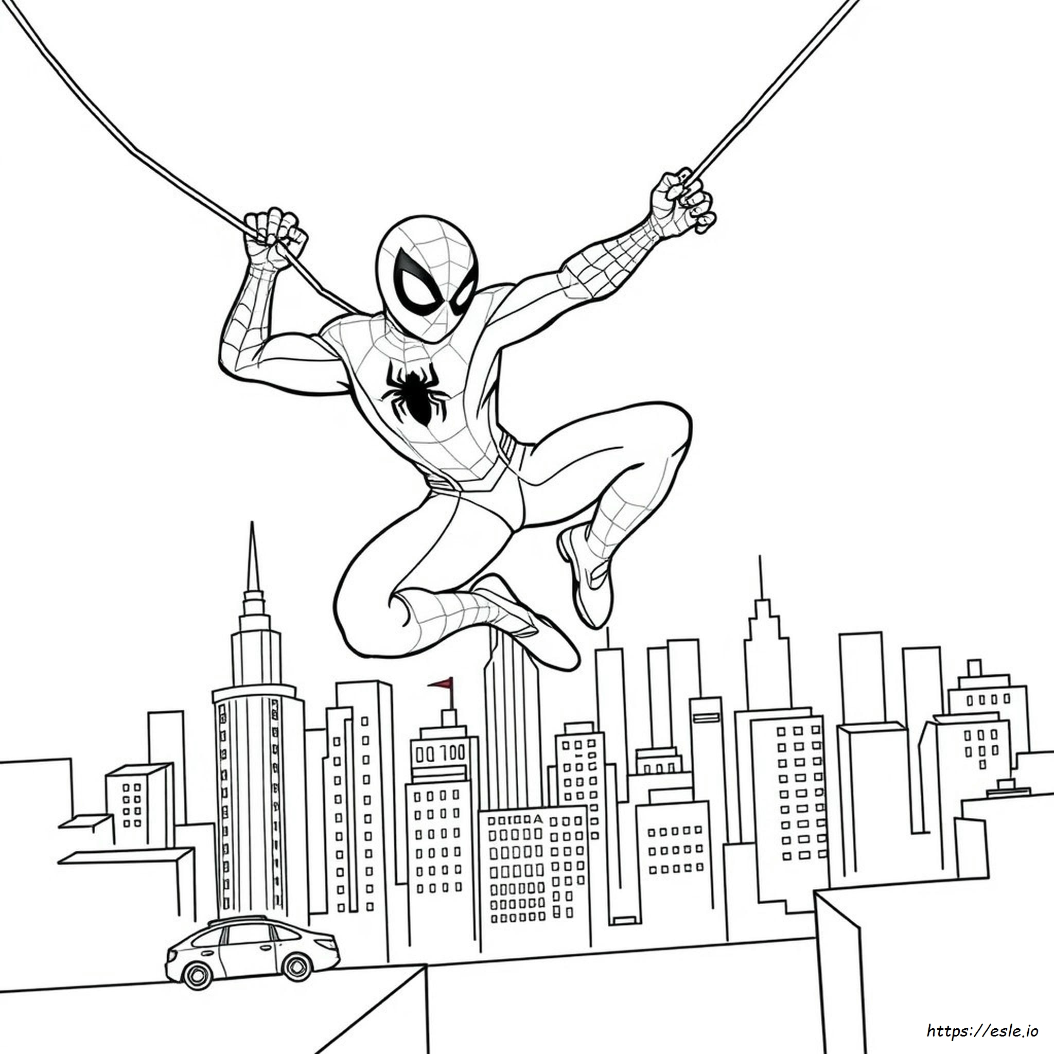 Spiderman Coloring Pages Games
