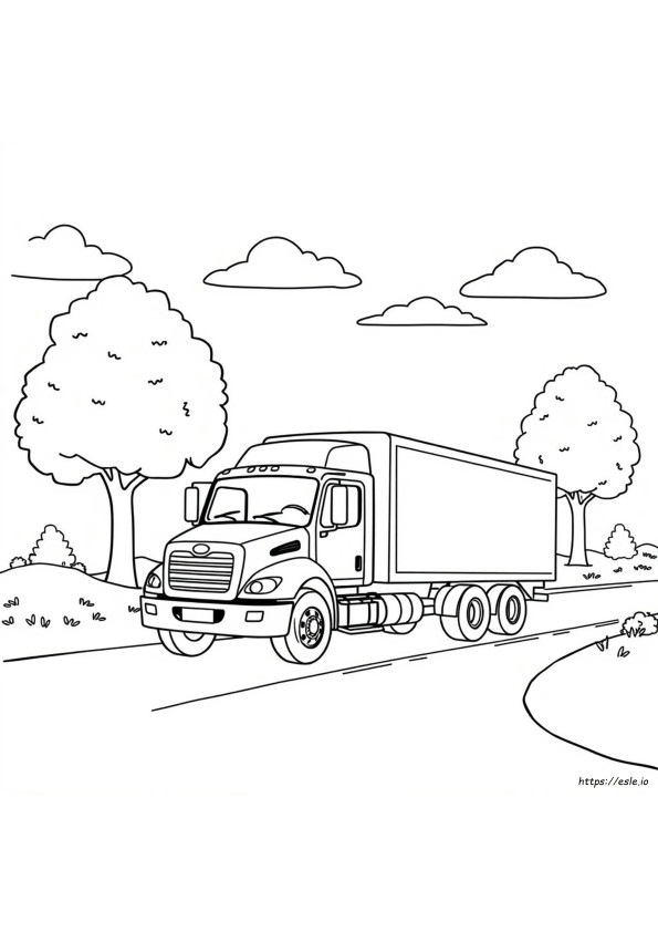 Coloring Pages Of Trucks