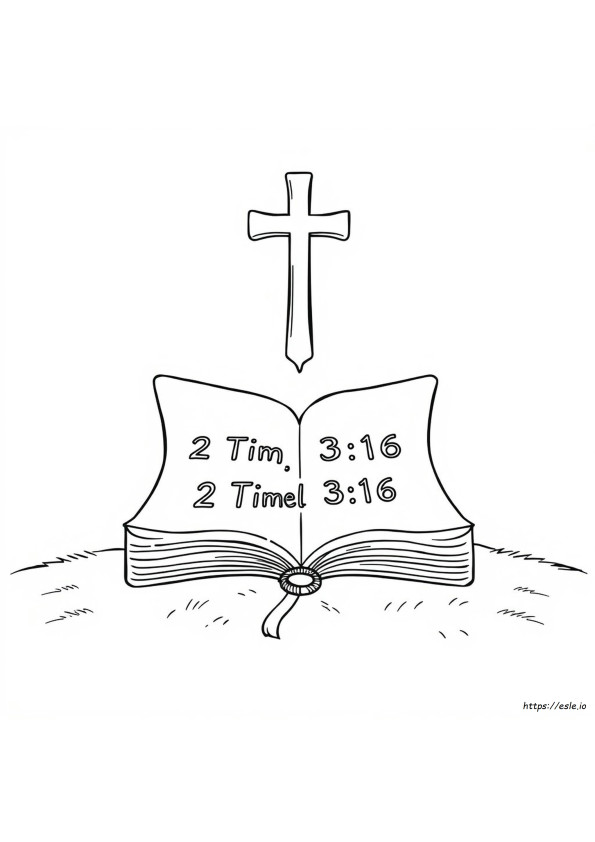 2 Timothy 3 16 Coloring Page