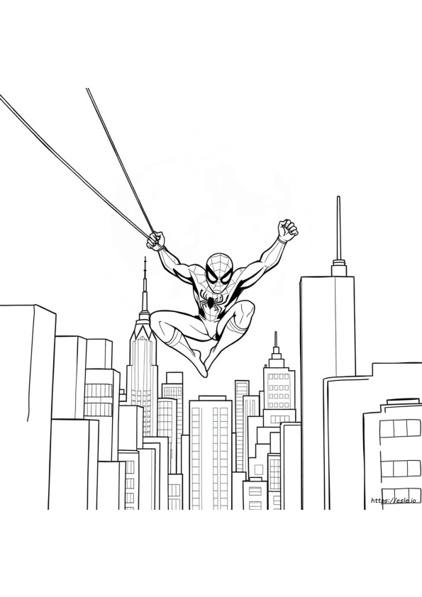 Free Printable Coloring Pages Of Spiderman