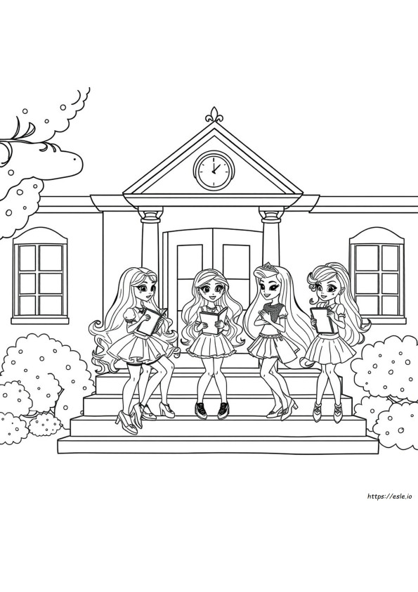 Ever After High Värityskuvat