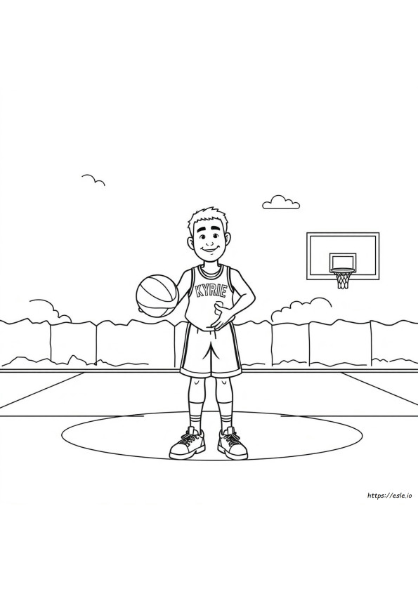Kyrie Disegni Da Colorare