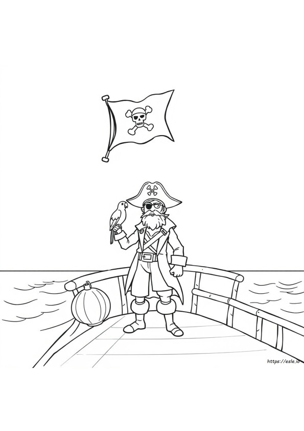 Piraten Ausmalbilder