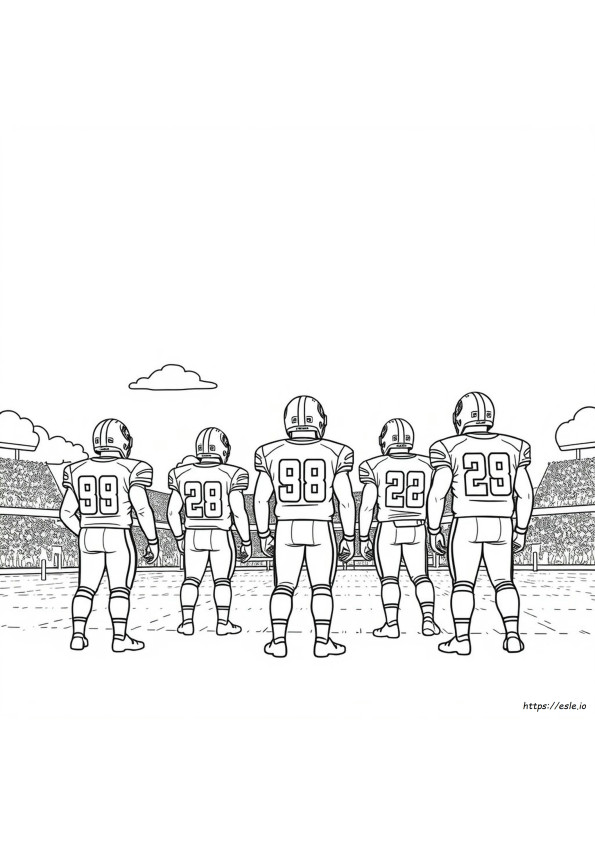 Disegni Da Colorare Di Football Wvu