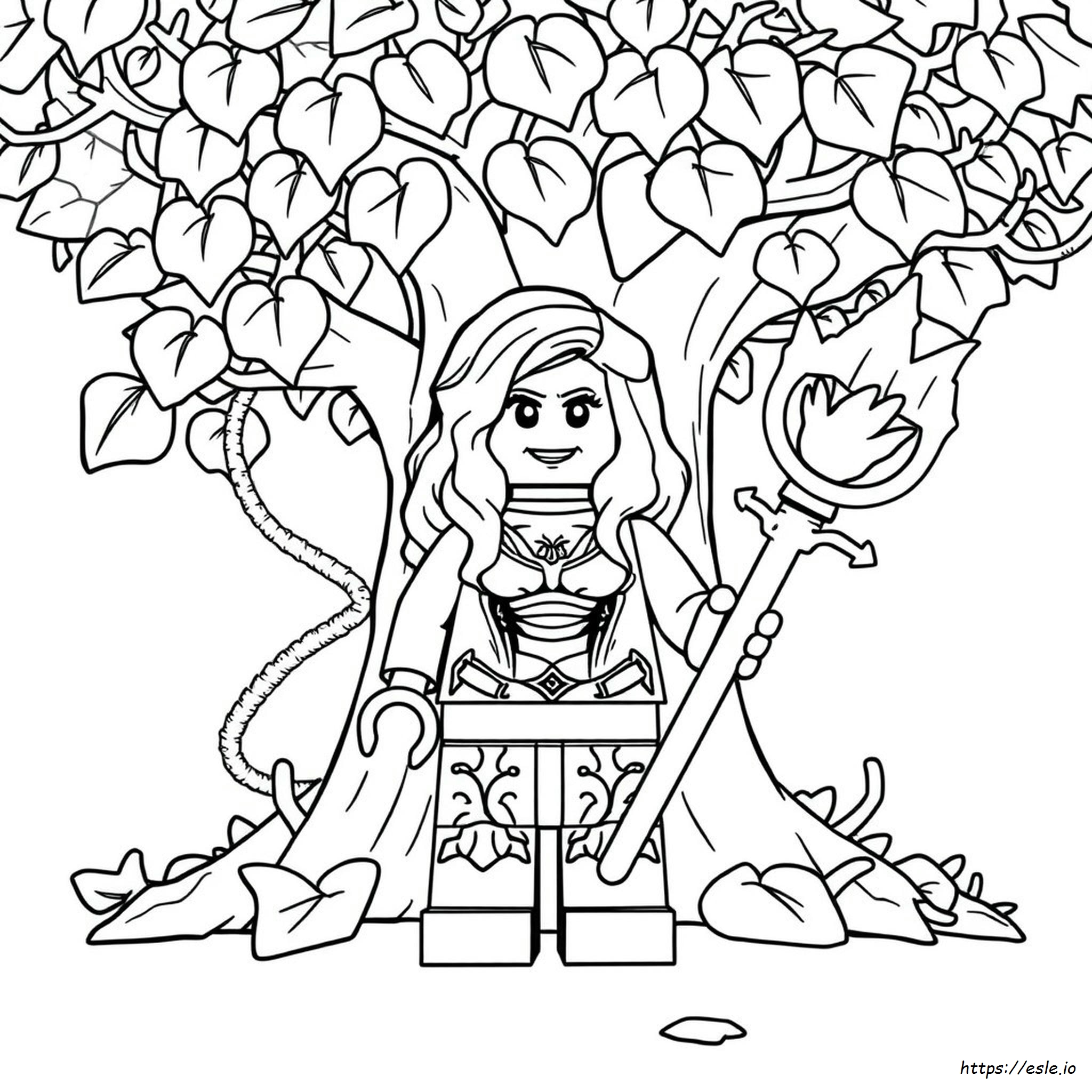 Lego Poison Ivy Ausmalbilder
