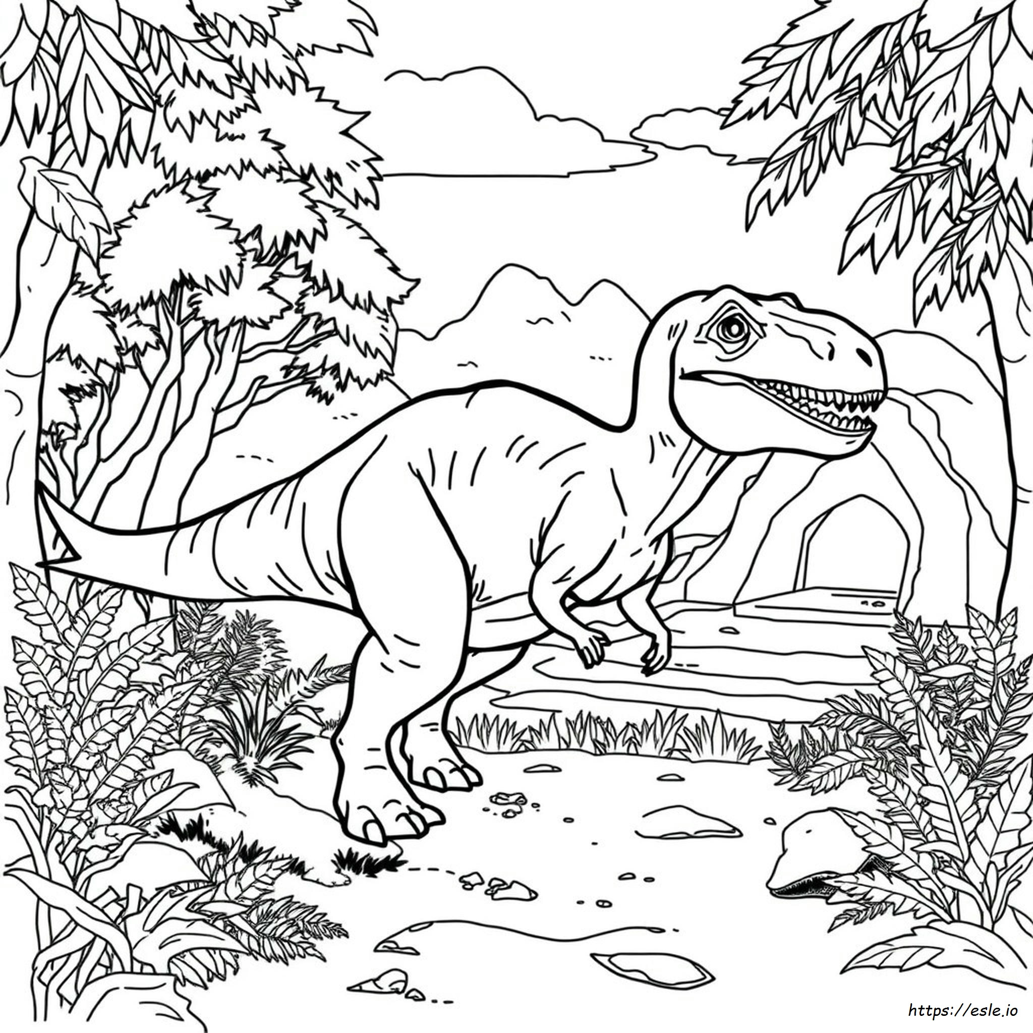 Jurassic World Coloring Pages Pdf
