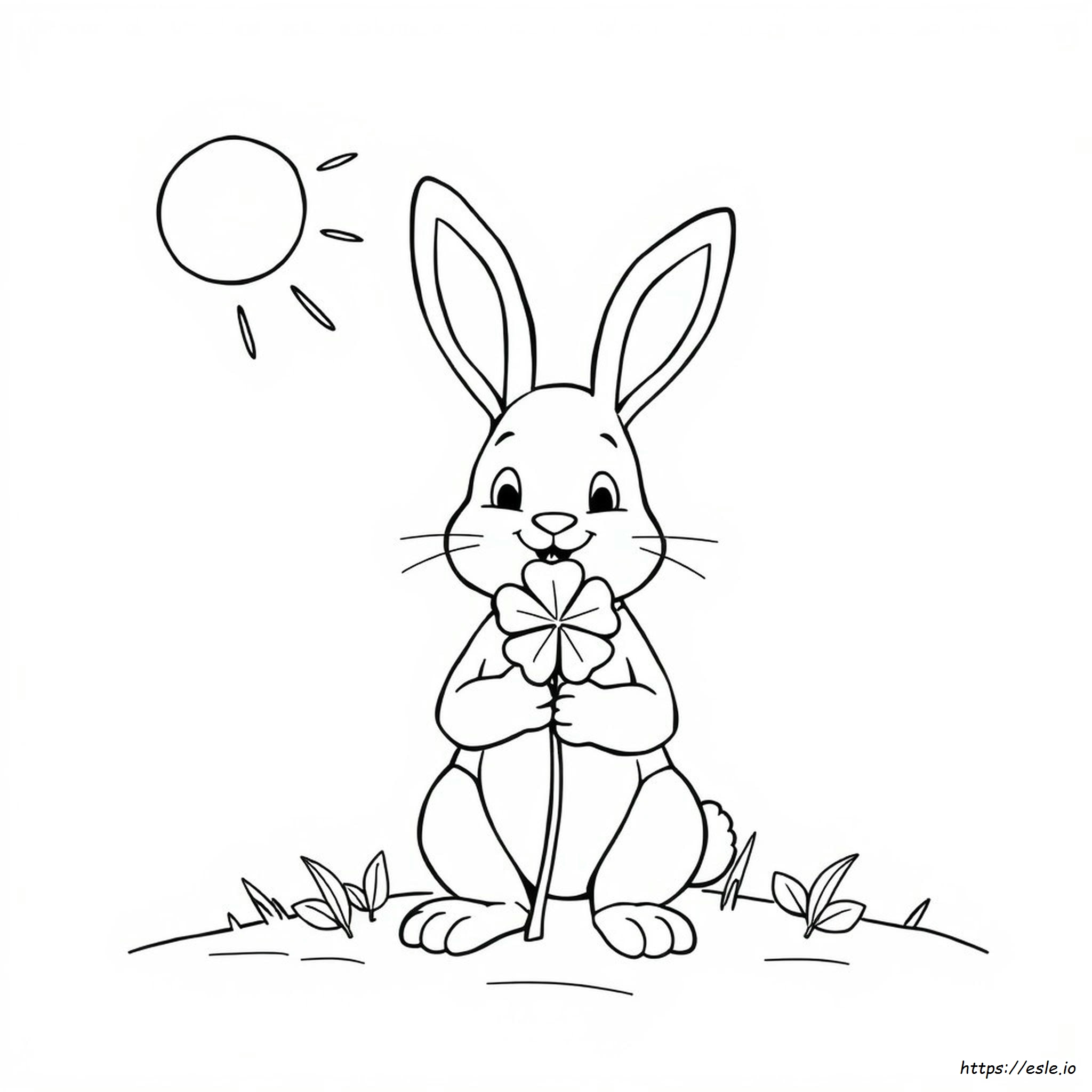Good Luck Coloring Page