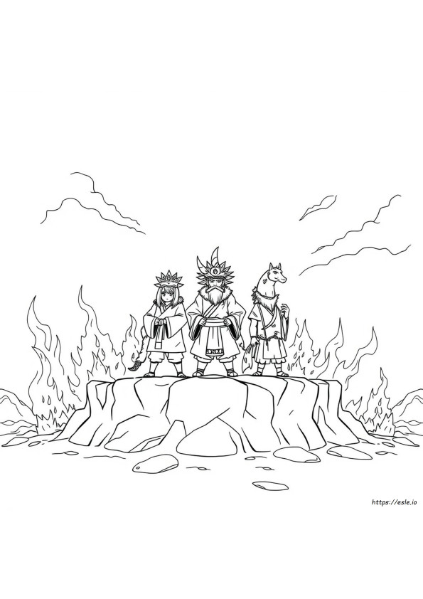 Rengoku Ausmalbilder
