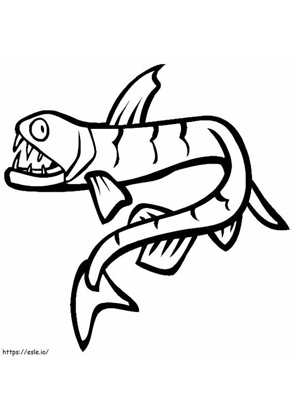 Ücretsiz Viperfish boyama