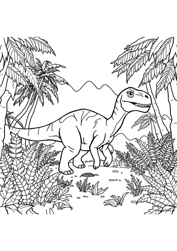 Jurasic World Coloring Pages