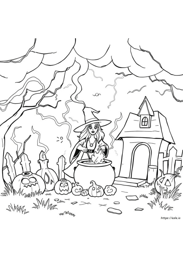 Wither Storm Colouring Page