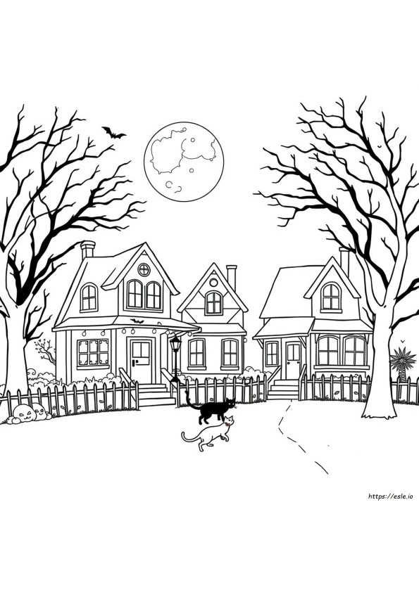 Desenhos De Halloween Fáceis Para Colorir Para Adultos