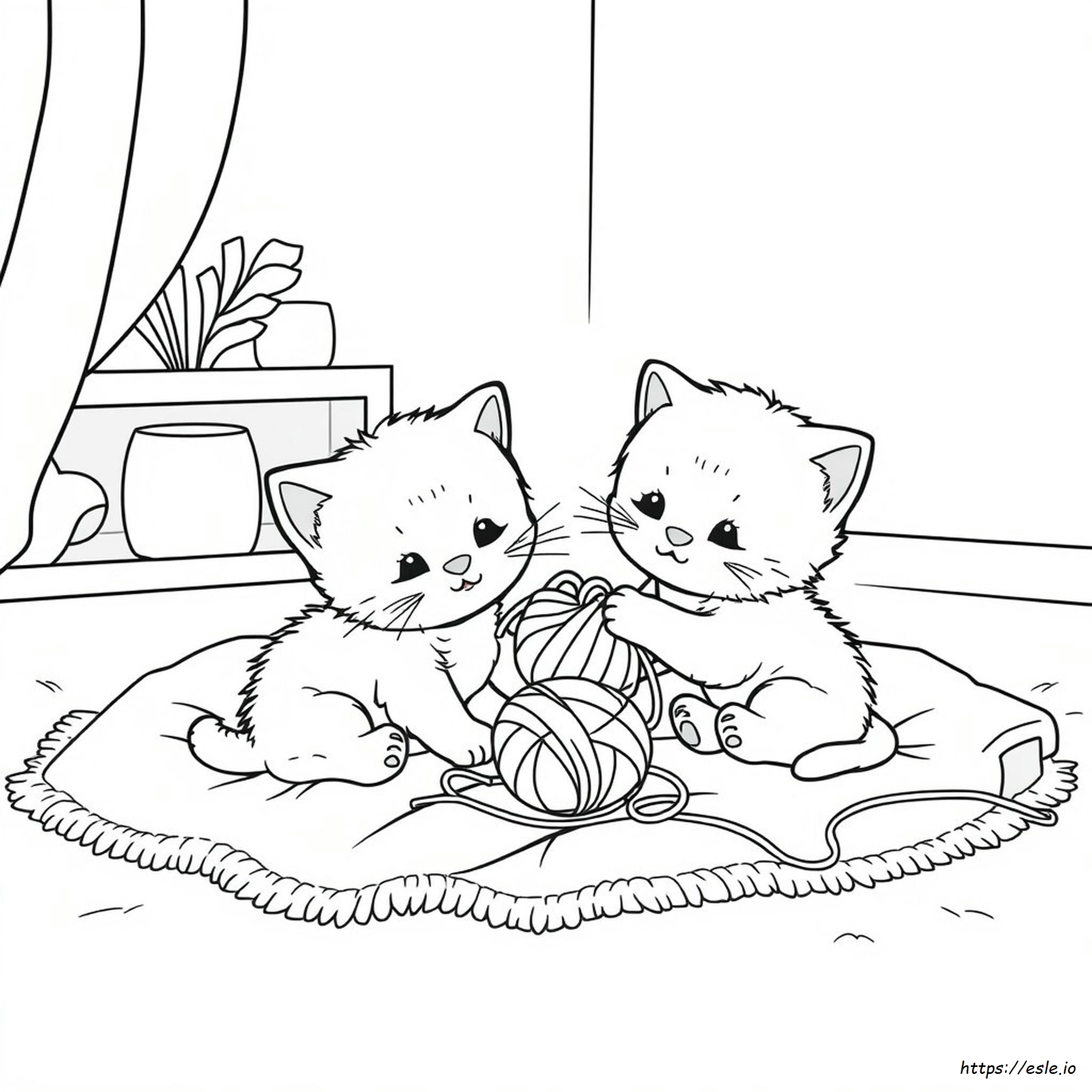 Printable Cute Kittens Cute Kawaii Cat Coloring Pages Printerest