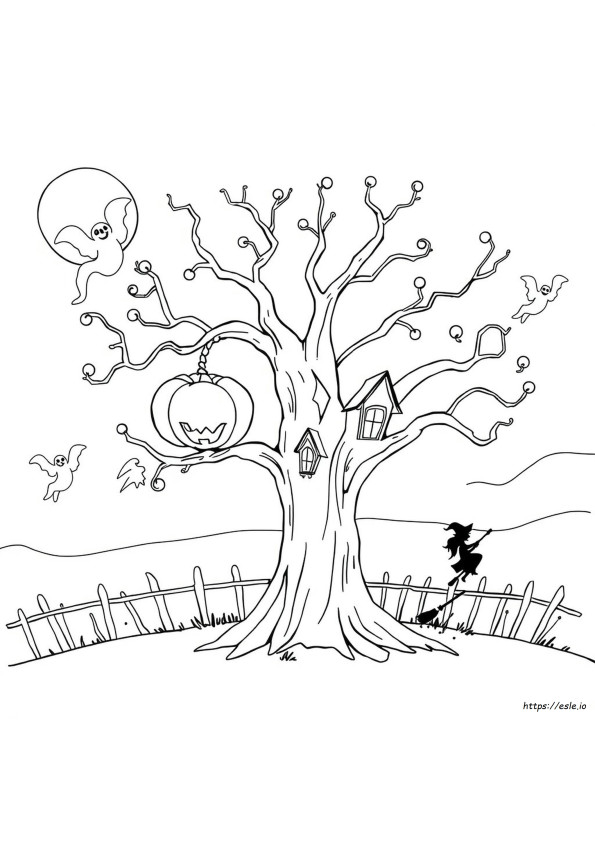 Kolorowanki Nickelodeon Na Halloween