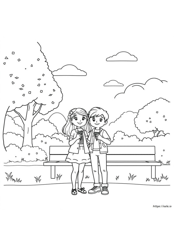 Erin And Aaron Coloring Pages