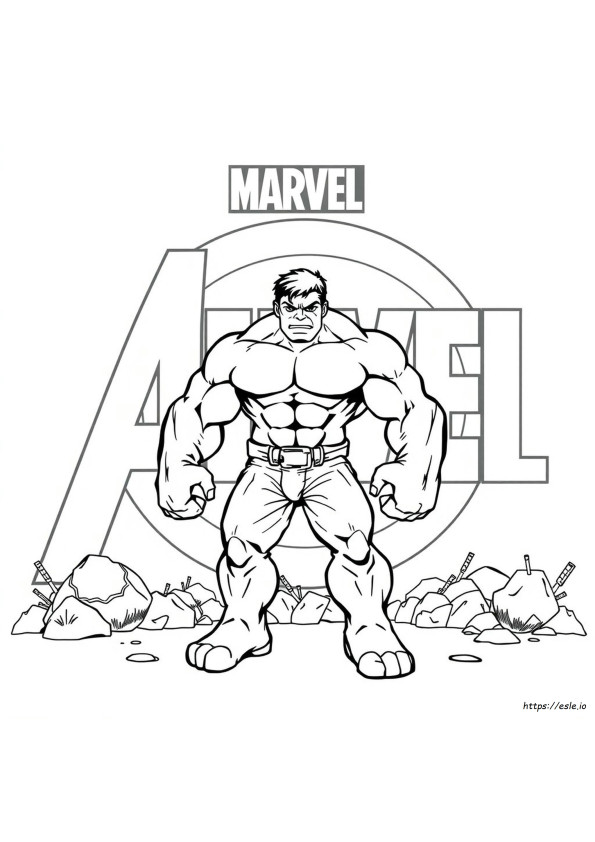 Avengers Hulk Malvorlagen Zum Ausdrucken