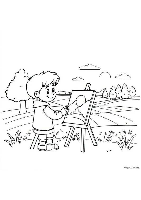 Luka Coloring Page