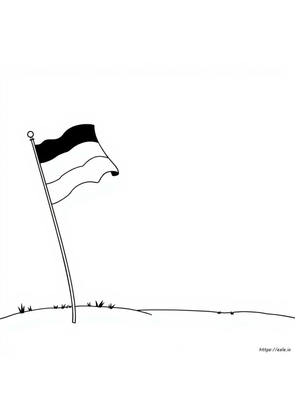 Bandeira Da Alemanha Para Colorir