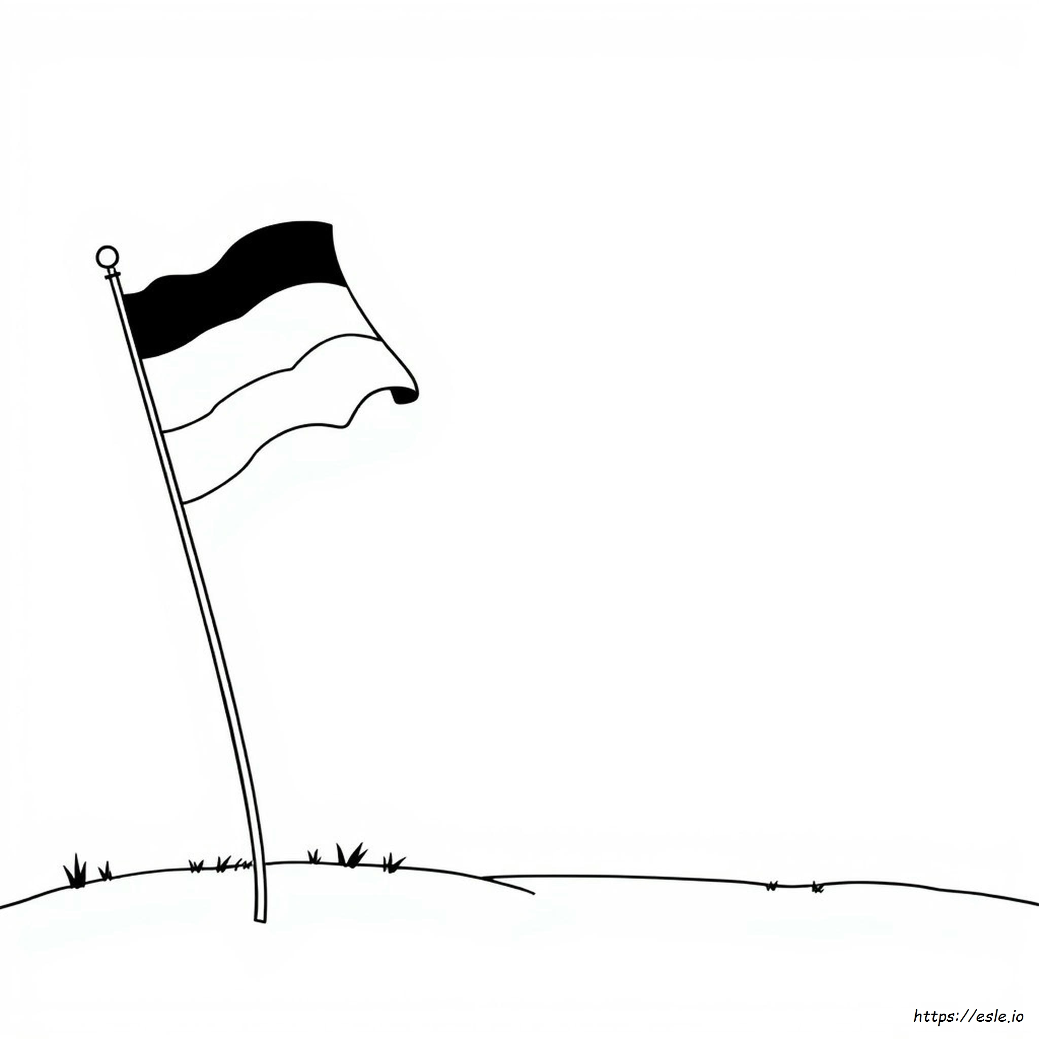 Germany Flag Colouring Page