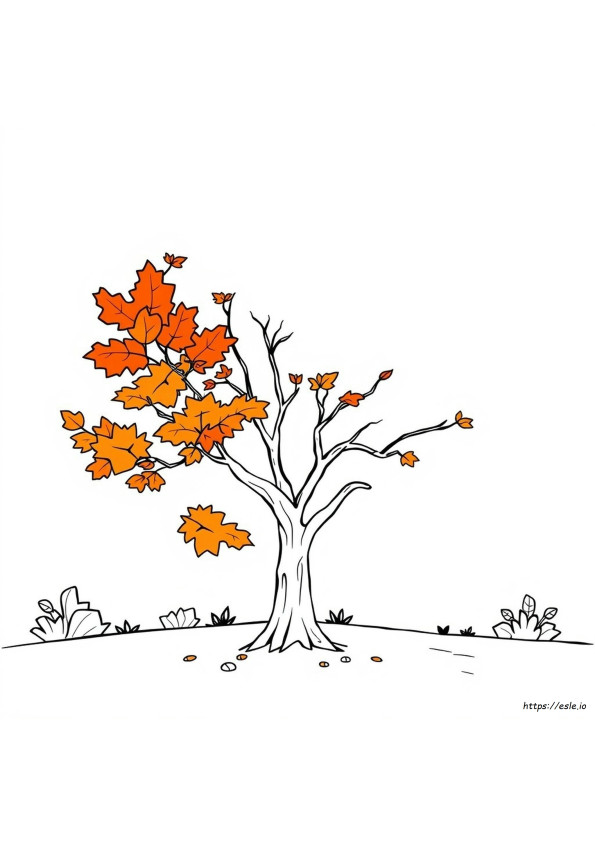Free Coloring Pages For Kids Fall