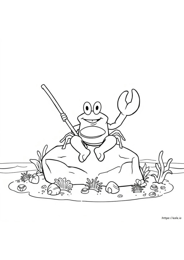 Mr Krabs Coloring Pictures