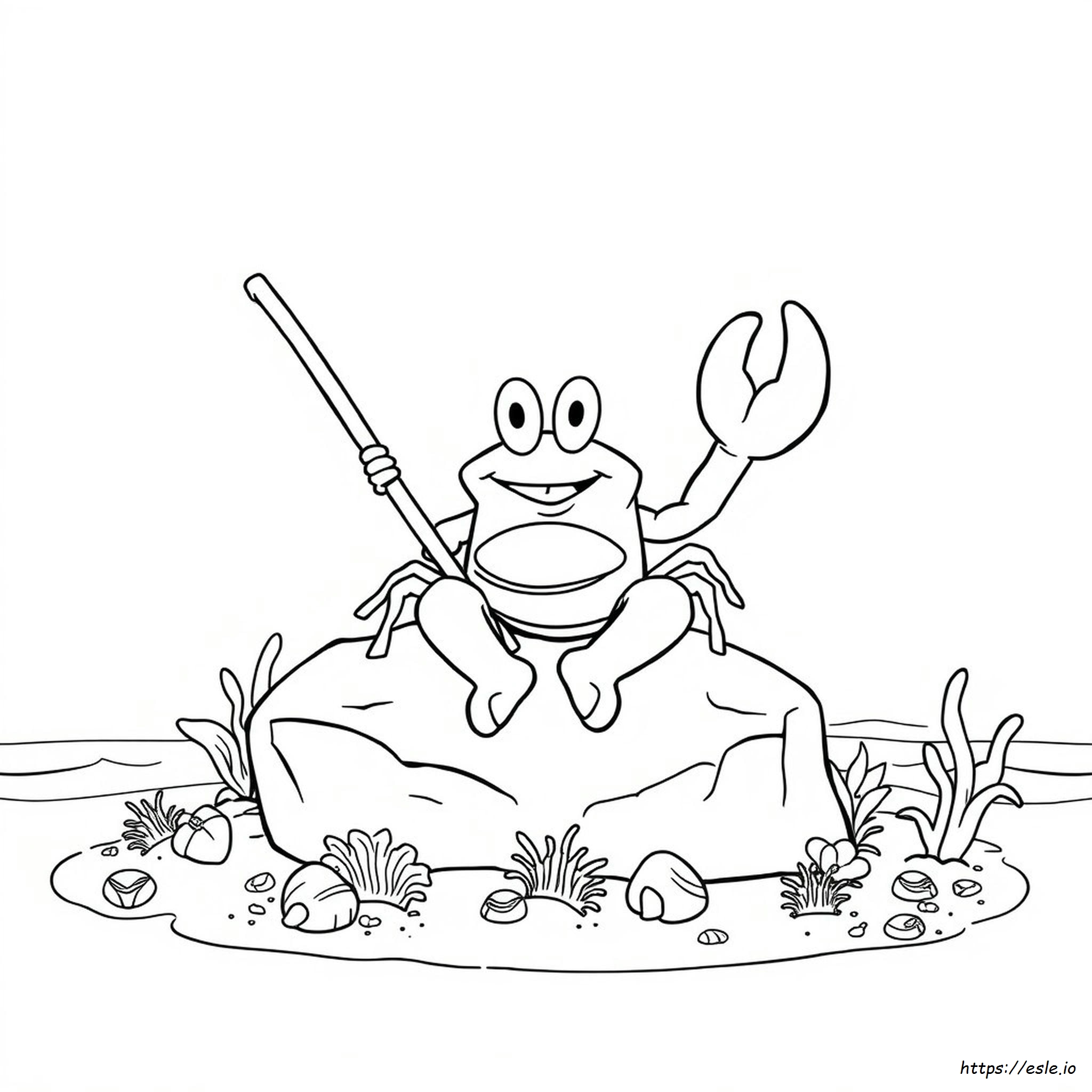 Mr Krabs Coloring Pictures