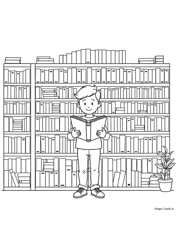 Disegno Della Pagina Frontale Da Colorare