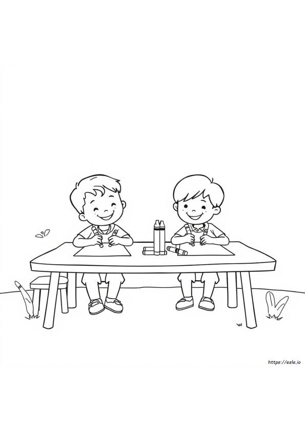 Coloring Paper For Kindergarten
