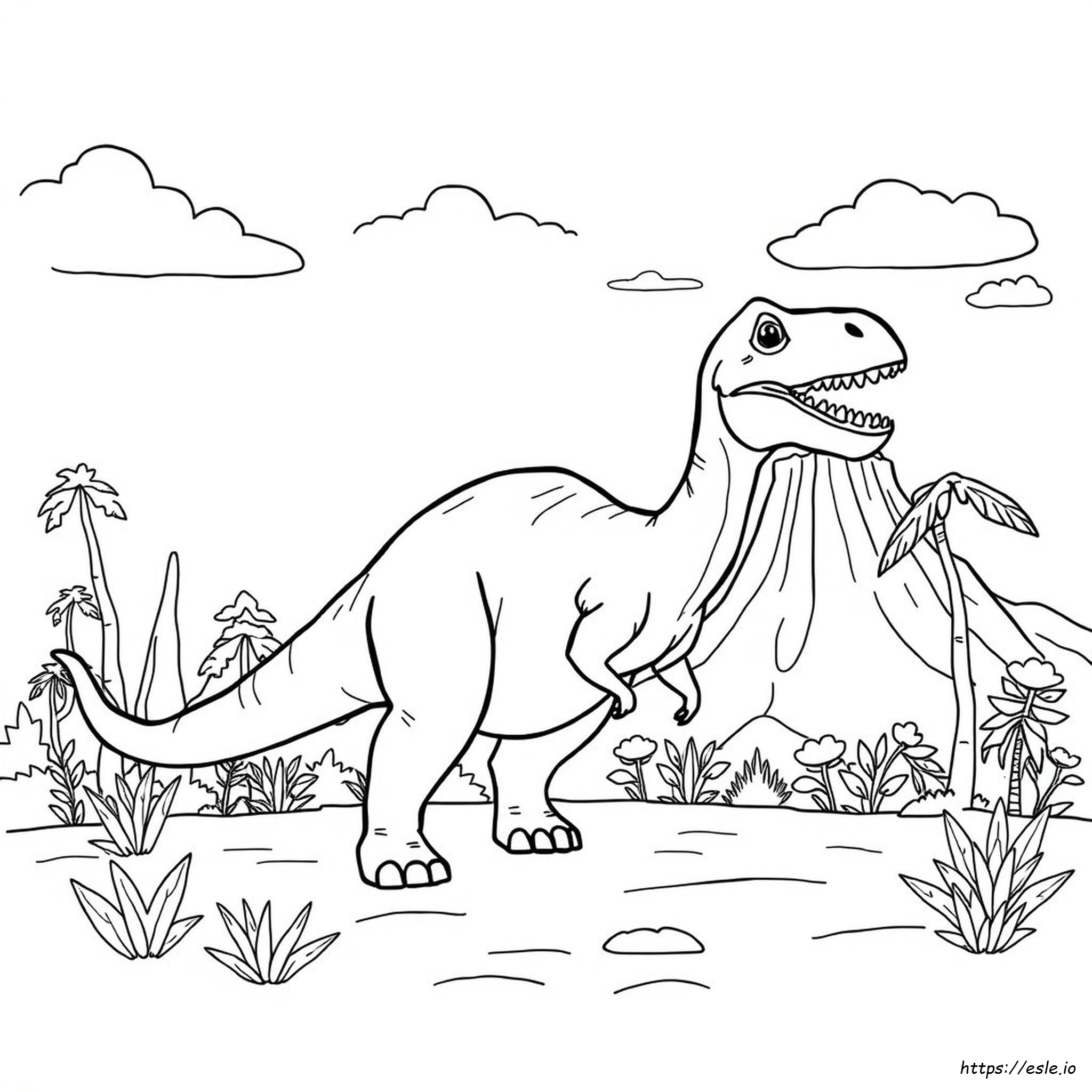 Dinosaurios Para Colorear Con Datos Curiosos