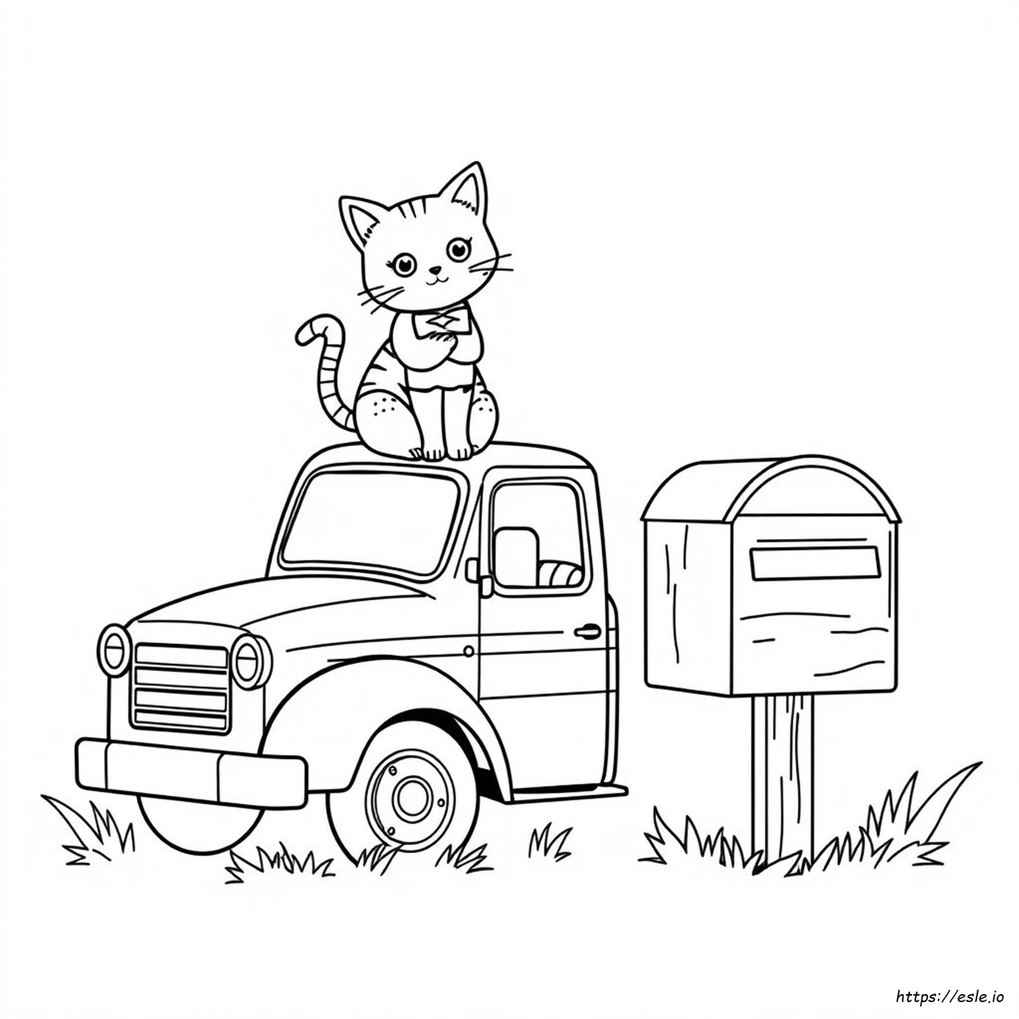 Free Printable Mailbox Coloring Pages