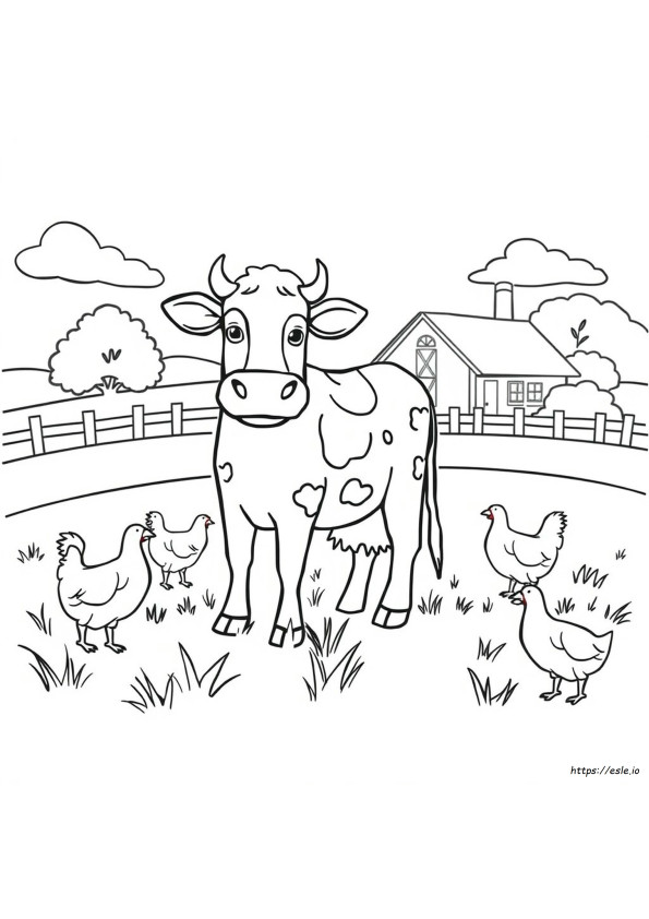 Farm Animal Coloring Pages