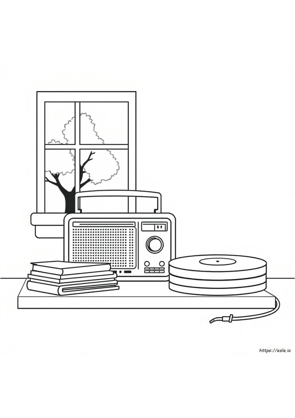 Radio Da Colorare