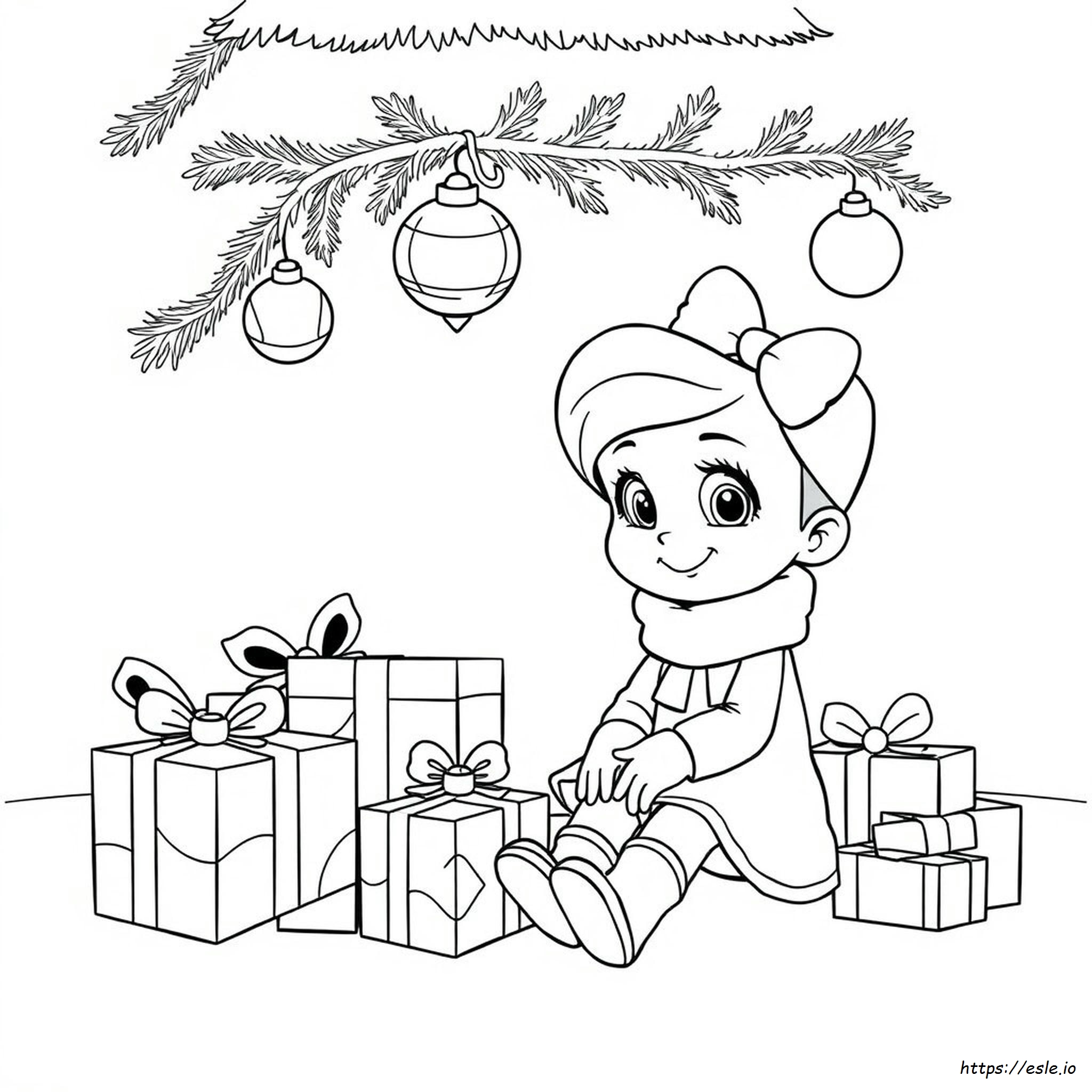 Gabby Navidad Páginas Para Colorear