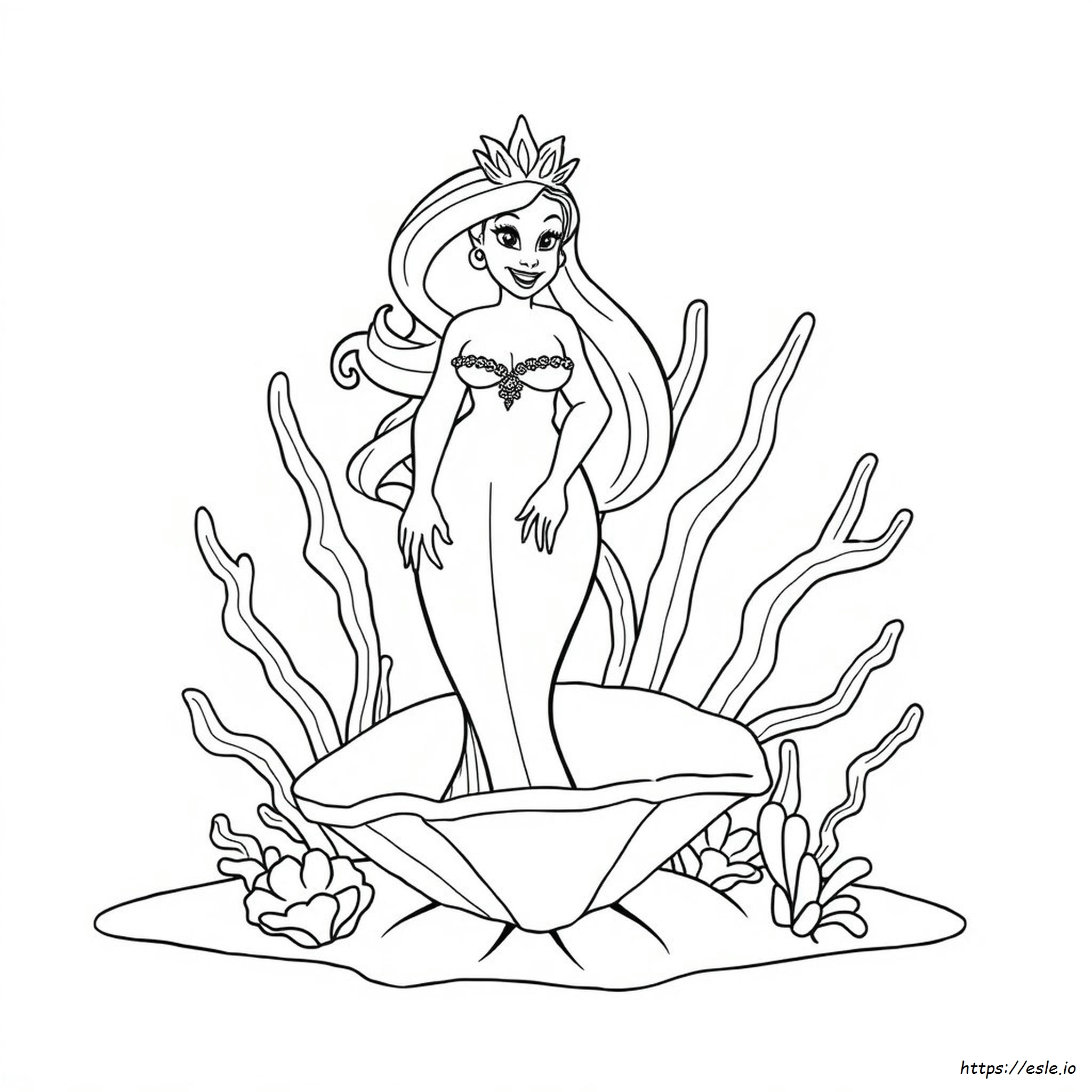 Ursula Colouring Pages
