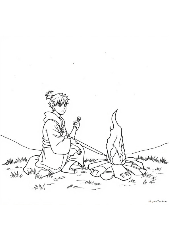 Zuko Kleurplaat
