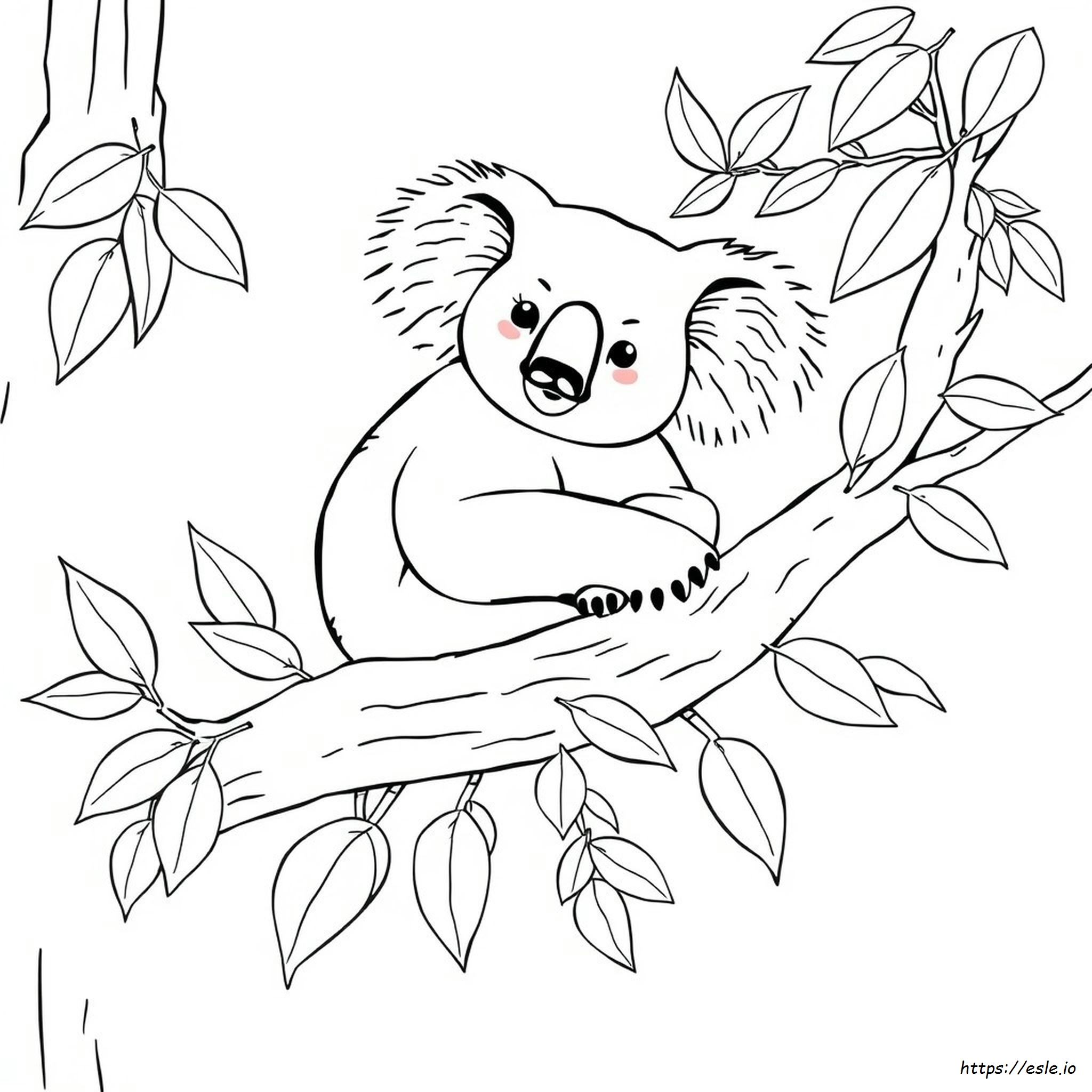 Koala Bear Coloring Pages