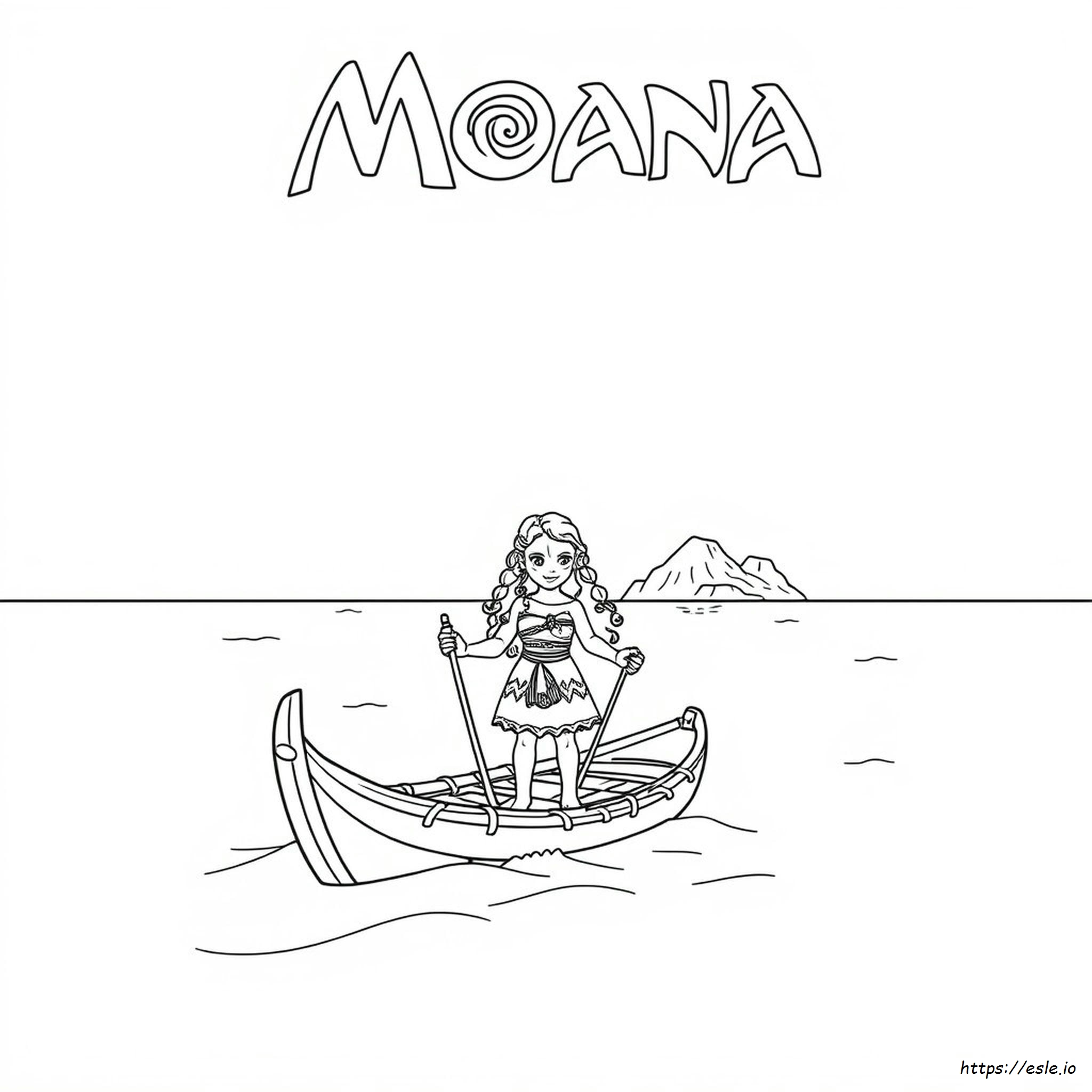 Moana Coloring Pages Free