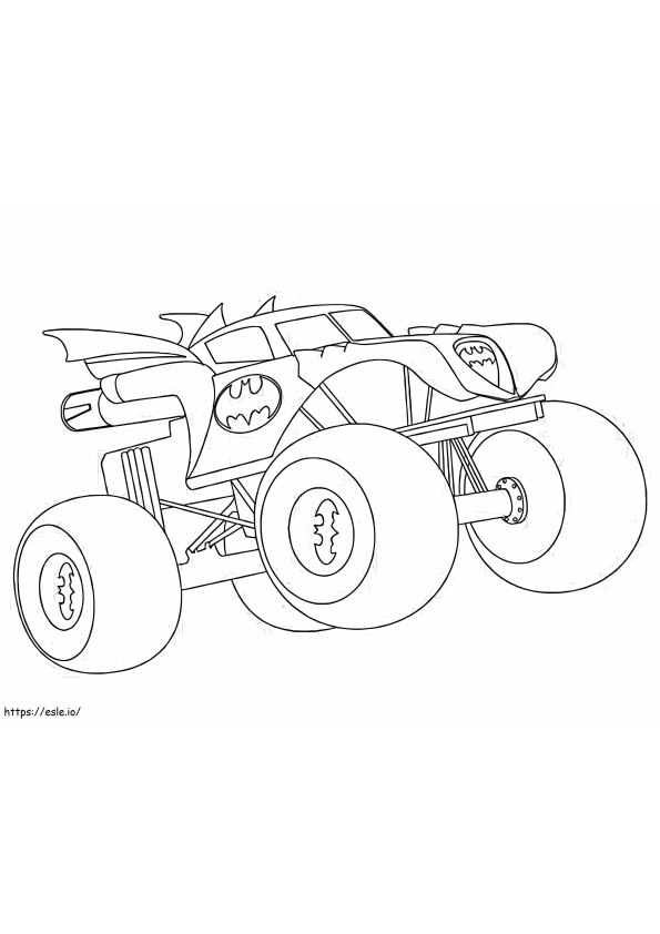 Monster Truck 2 coloring page